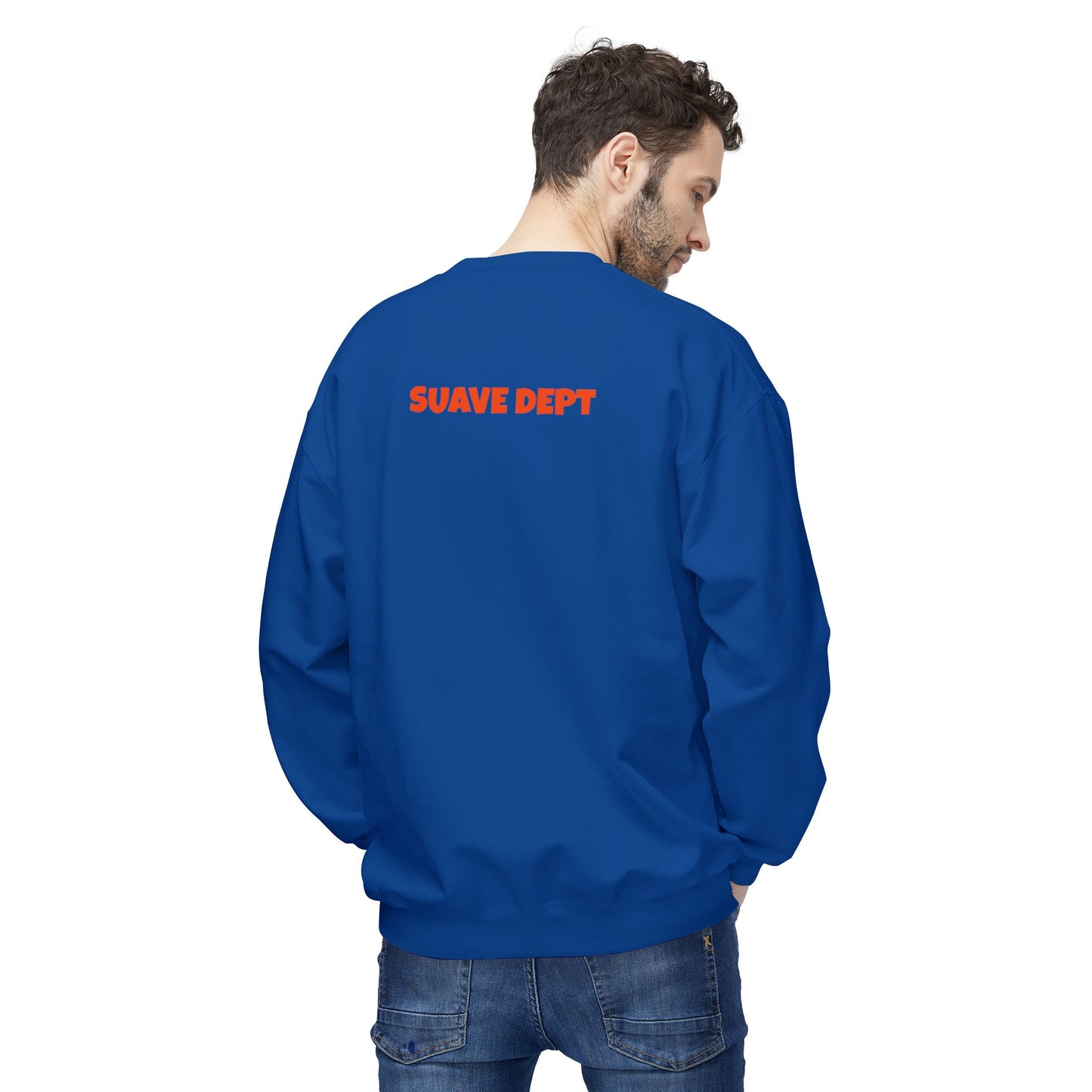 Unisex Time Heals Softstyle Sweatshirt: Orange